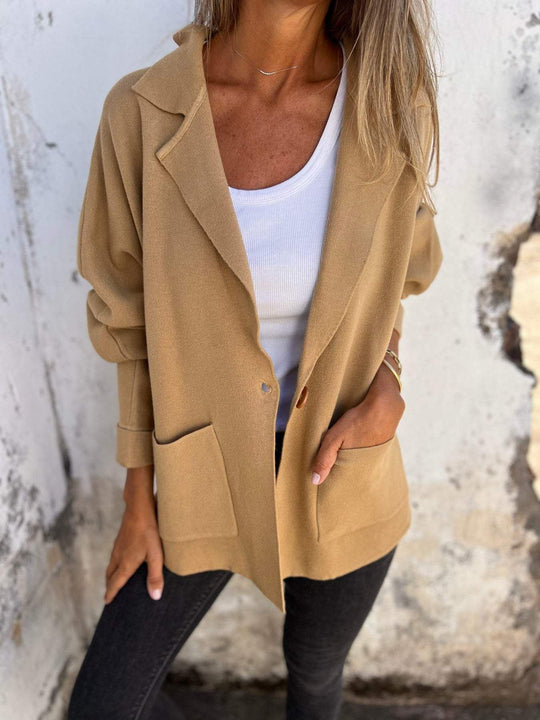 Damen modische Oversized Blazer R&B
