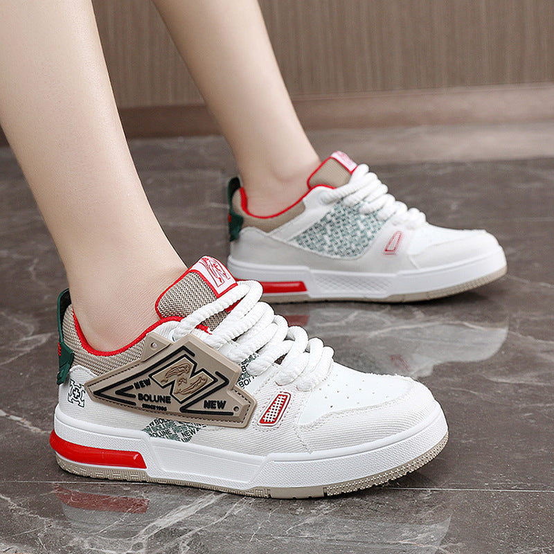 Damen Sportliche Sneaker mit modischem Design und atmungsaktiver Obermaterialstruktur R&B