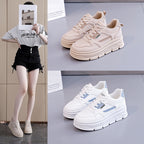 Damen modische Plateau Sneakers mit sportlichem Design R&B