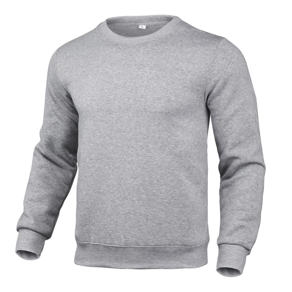 Herren Komfortabler Rundhals-Pullover aus hochwertigem Baumwollmix R&B