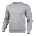 Herren Komfortabler Rundhals-Pullover aus hochwertigem Baumwollmix