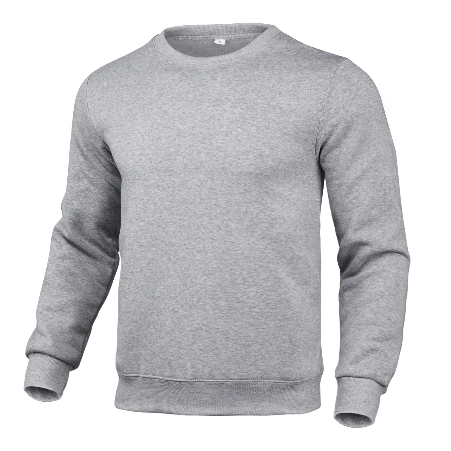 Herren Komfortabler Rundhals-Pullover aus hochwertigem Baumwollmix