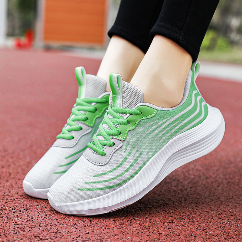 Damen Sportliche Leichtgewicht-Laufschuhe mit dämpfender Sohle