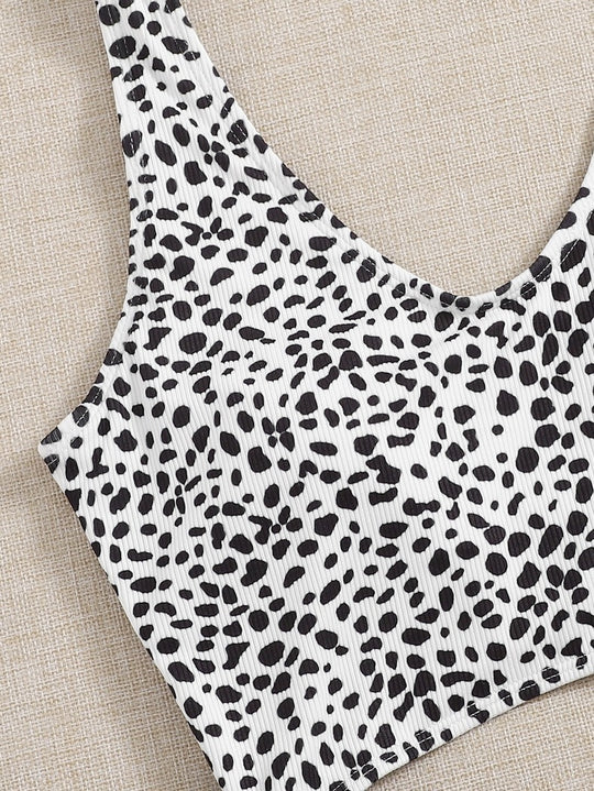 Damen Einteiler Badeanzug mit reizvollem Cut-Out-Design und regulierbaren Akzenten R&B