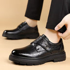 Herren Schnürschuhe mit hoher Tragekomfort und eleganter Lederoptik