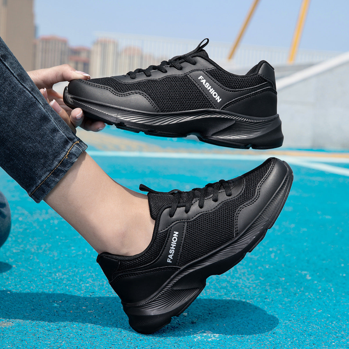 Damen Atmungsaktive Freizeitschuhe mit rutschfester Sohle und optimaler Dämpfung R&B