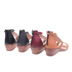 Damen Elegante und bequeme Keil-Sandalen