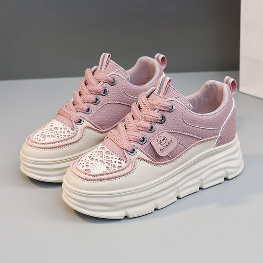 Damen Chunky Sneaker mit dämpfendem Sohlenprofil und modischem Design R&B