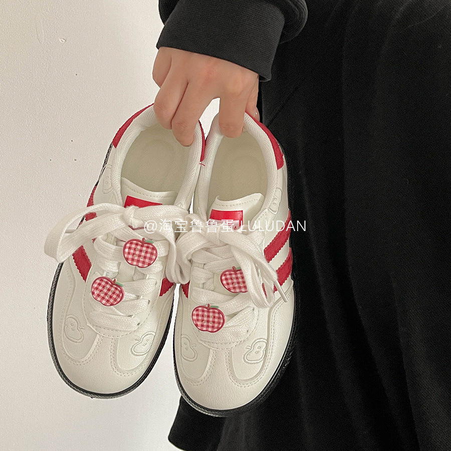 Damen Verspielte Sneakers mit kreativem Design und bunten Applikationen R&B