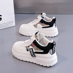 Damen modische Chunky Sneakers mit auffälligem Grafikdesign R&B