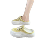 Damen Slip-On Sneakers mit luftigen Mesh-Einsätzen und komfortabler Sohlenkonstruktion R&B
