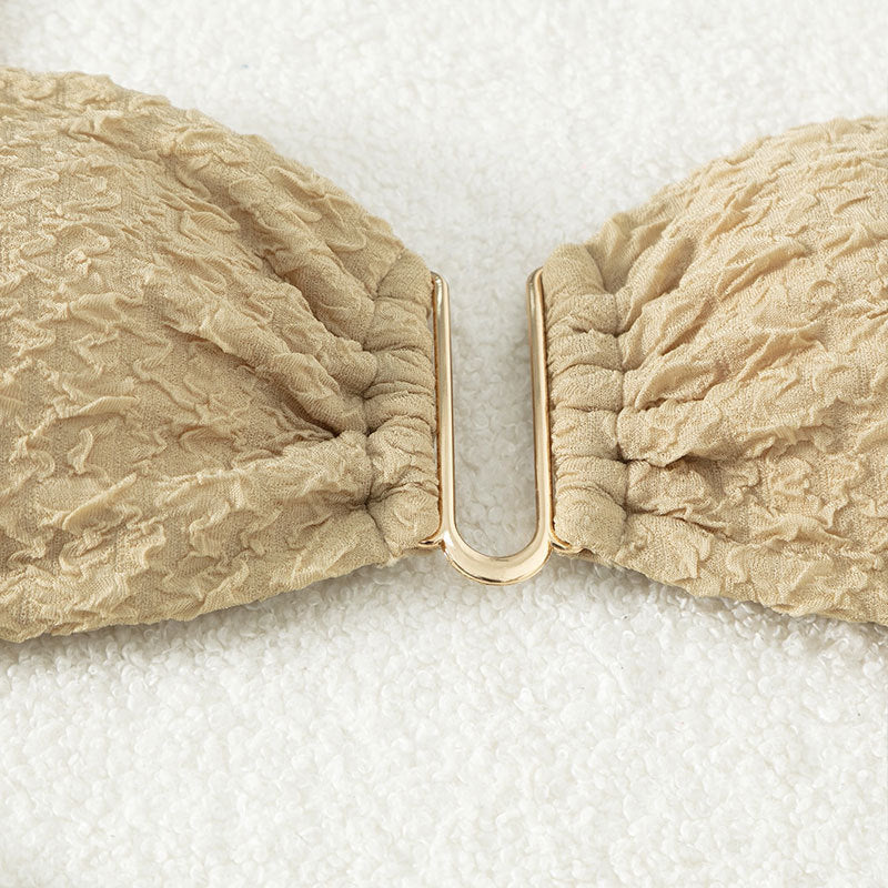 Damen Push-Up Bikini mit raffiniertem Schnürdetail R&B