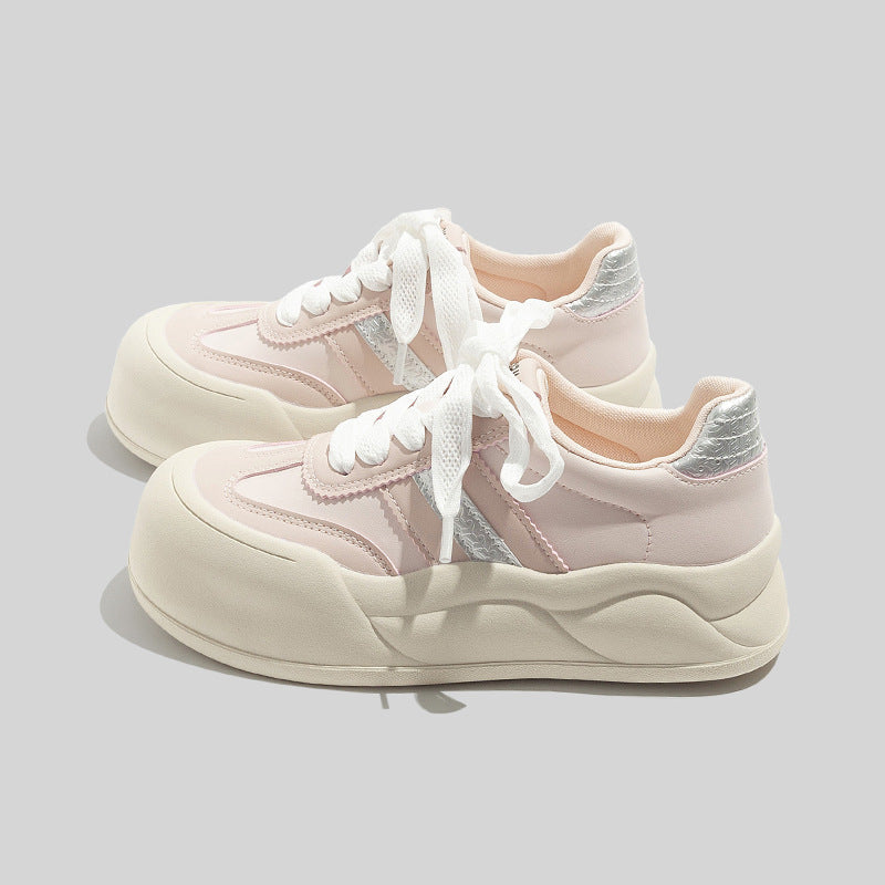 Damen Modische Sneakers mit sportlichem Design und gepolsterter Sohle