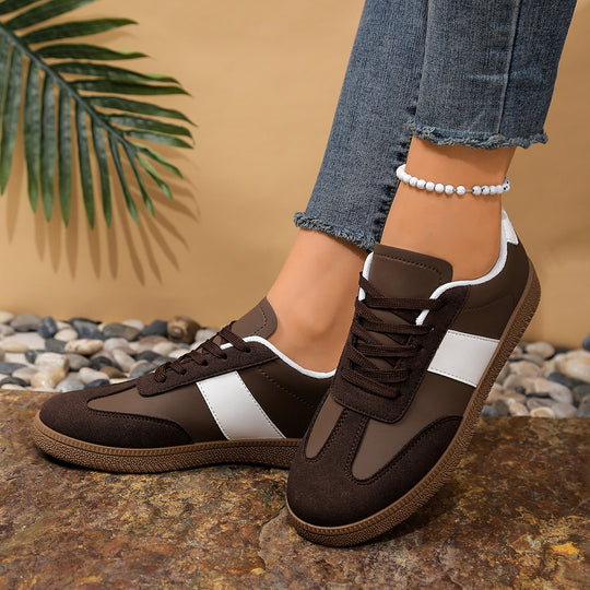 Damen Sneakers im modernen Sportschnitt mit rutschfester Gummisohle R&B