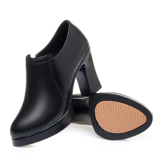 Damen Elegante High-Heel Stiefeletten mit modischem Design und komfortablem Fußbett R&B