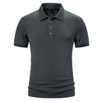 Herren hochwertiges Poloshirt mit moderner Struktur R&B