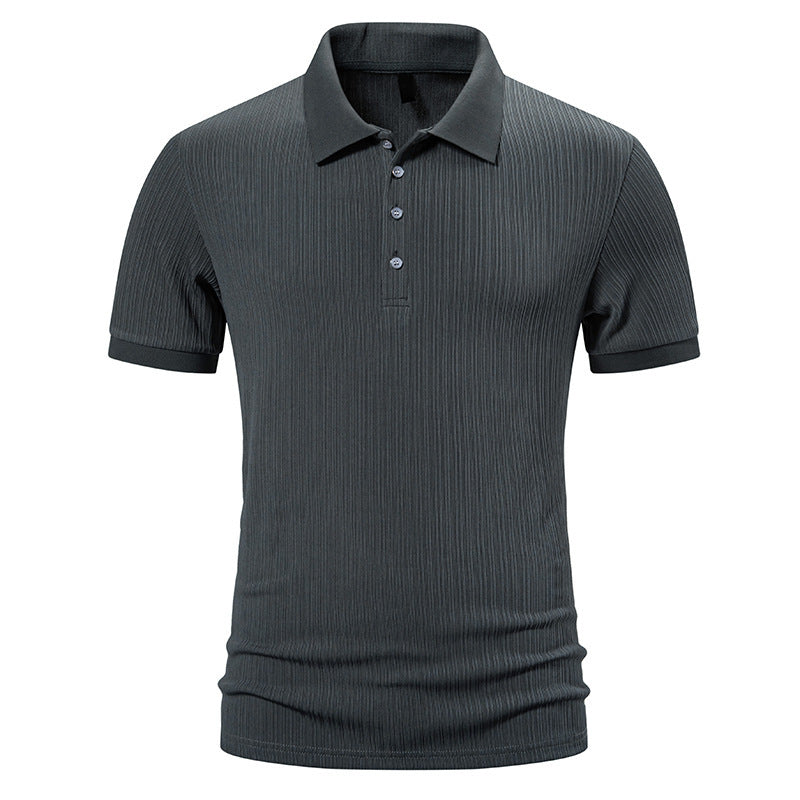 Herren hochwertiges Poloshirt mit moderner Struktur R&B