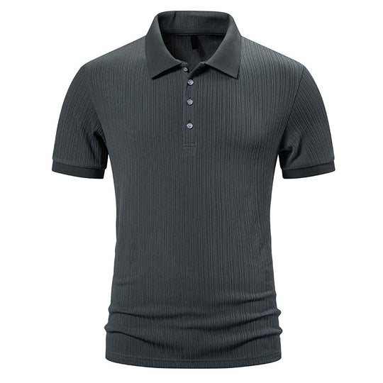 Herren hochwertiges Poloshirt mit moderner Struktur R&B