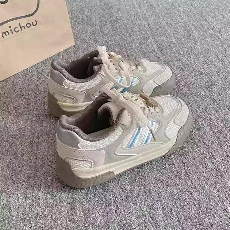 Damen Sportliche Sneaker mit atmungsaktiver Obermaterialstruktur R&B