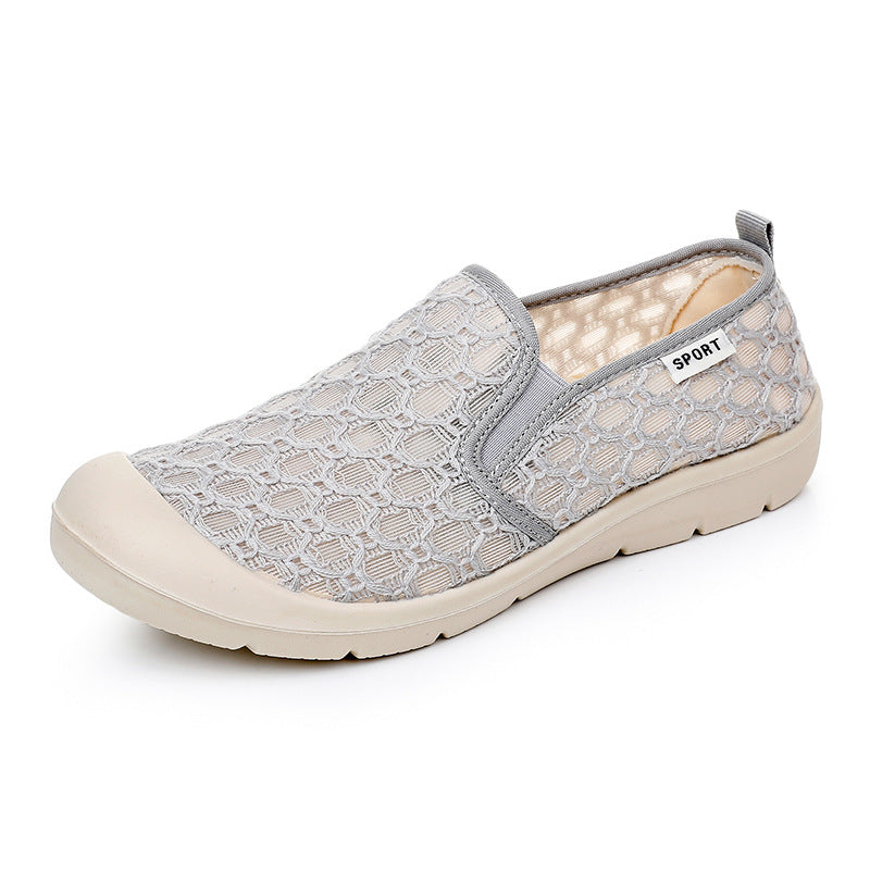 Damen Bequeme Freizeitschuhe aus atmungsaktivem Mesh mit flexiblem Sohlenkonzept R&B