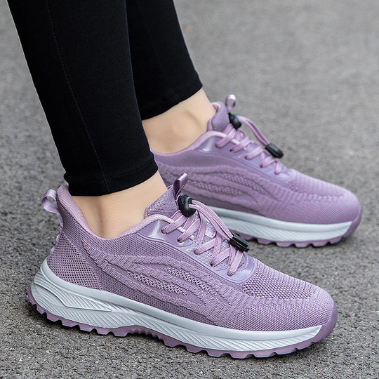 Damen Sportliche Laufschuhe mit atmungsaktivem Obermaterial und dynamischer Dämpfungstechnologie R&B