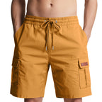 Herren Cargo-Shorts mit elastischem Bund und praktischen Taschen R&B