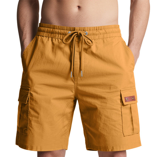 Herren Cargo-Shorts mit elastischem Bund und praktischen Taschen R&B