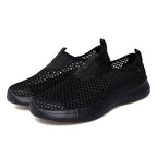 Damen Atmungsaktive Slip-On Sneakers mit elastischem Einschlupfdesign R&B