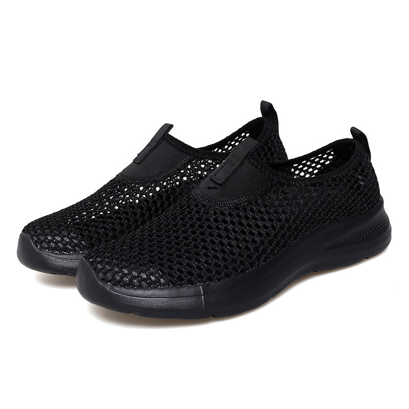 Damen Atmungsaktive Slip-On Sneakers mit elastischem Einschlupfdesign R&B