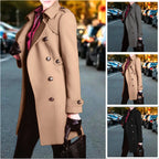 Damen trenchcoat mit doppelter Knopfleiste R&B