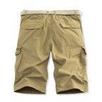 Herren Cargo-Shorts mit praktischem Gummizug und mehreren Taschen