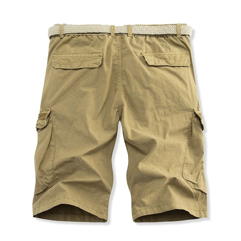 Herren Cargo-Shorts mit praktischem Gummizug und mehreren Taschen