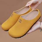 Damen Komfortable Clogs mit rutschfester Sohle und flexiblem Obermaterial