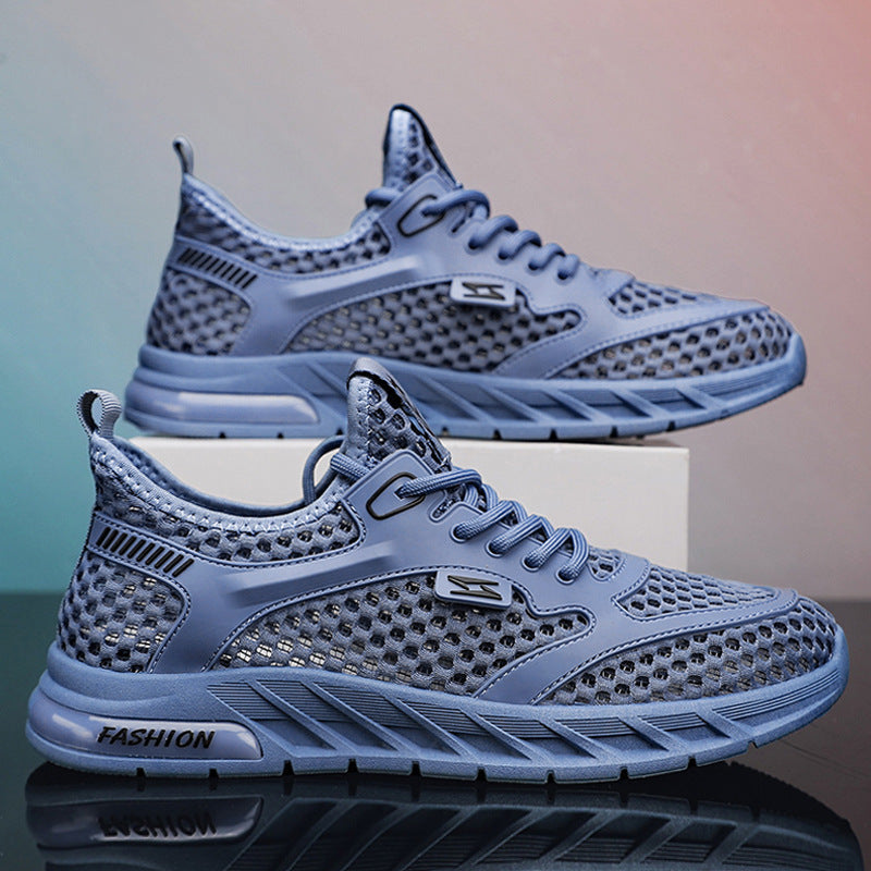 Damen Atmungsaktive Freizeitsneaker mit elastischem Obermaterial und rutschfester Sohle R&B