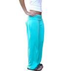 Damen nan Yogapalazzo mit doppellagigem Umschlagbund, fließender Weitbein‑Silhouette R&B
