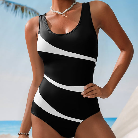 Damen Sportlicher Badeanzug R&B