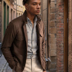 Herren Funktionsjacke mit hochschließendem Kragen und praktischen Taschen R&B