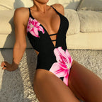 Damen Monokini mit stylischen Cut-Outs R&B