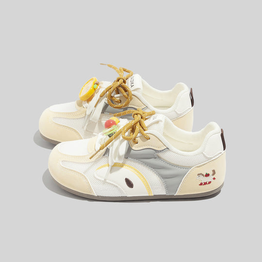 Damen Verspielte Freizeitsneaker mit einzigartigem Tiermotiv und komfortabler Sohle R&B