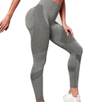 Damen Sport-Leggings mit hohem Bund und atmungsaktivem Design R&B