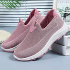 Damen Atmungsaktive Komfort-Sneaker mit elastischem Einsatz und dämpfender Sohle R&B