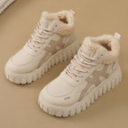 Damen High-Top Sneakers mit kuscheligem Innenfutter und robustem Sohlenprofil R&B