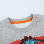 Jungen Sweatshirt mit lR&Bendigem Dinosaurier-Motiv R&B