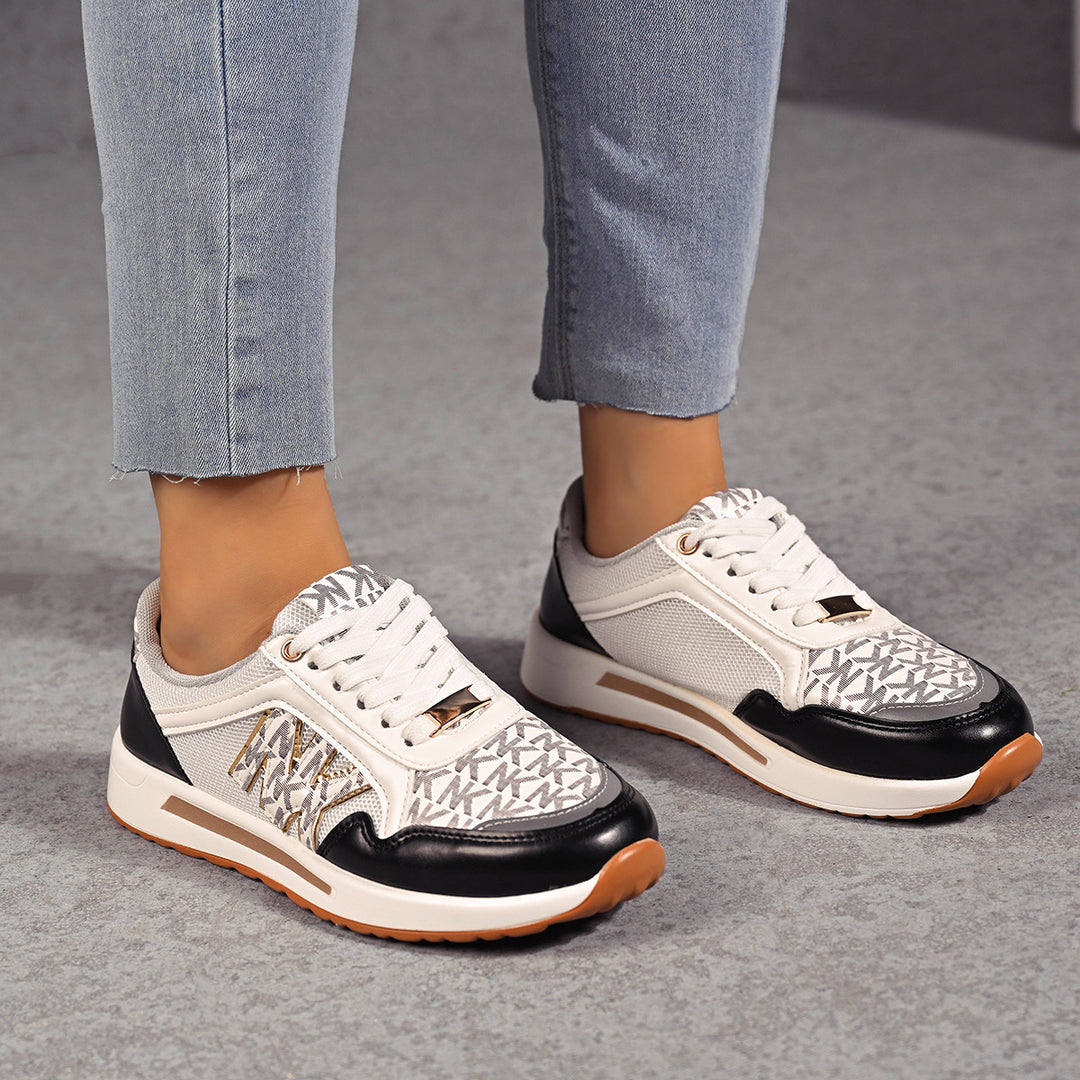 Damen modische Lauf-Sneaker mit atmungsaktivem Mesh und stylishem Design R&B