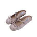 Damen Ballerinas mit modischem Riemchen und eleganter Schleifenapplikation R&B