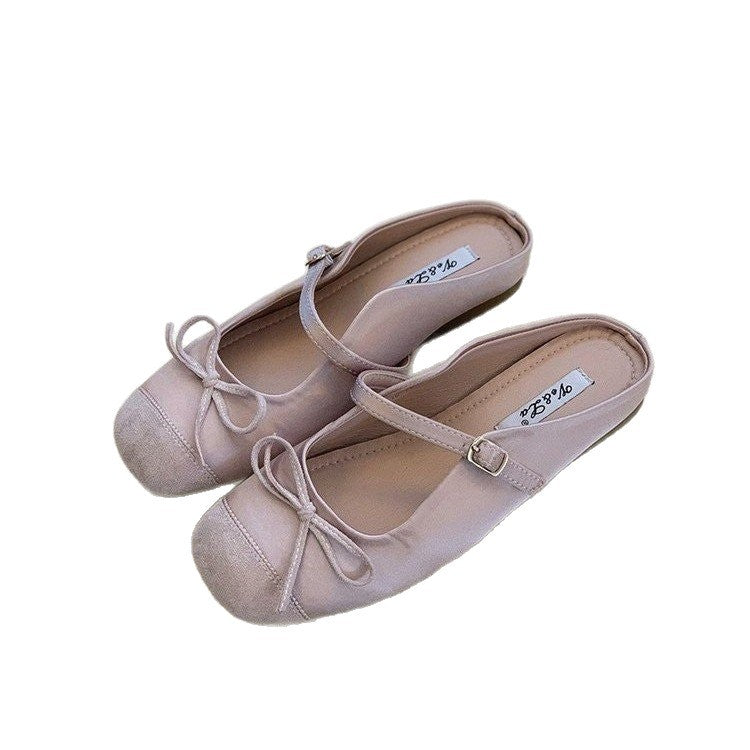 Damen Ballerinas mit modischem Riemchen und eleganter Schleifenapplikation R&B