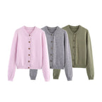 Damen Strickjacke mit eleganten Knopfdetails R&B