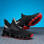 Damen Sportliche Sneakers mit atmungsaktivem Obermaterial und dämpfendem Sohlenprofil
