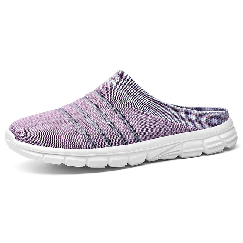 Unisex nan leichte Strick-Mule mit konturierter Komfortsohle und flexibler Profillaufsohle R&B