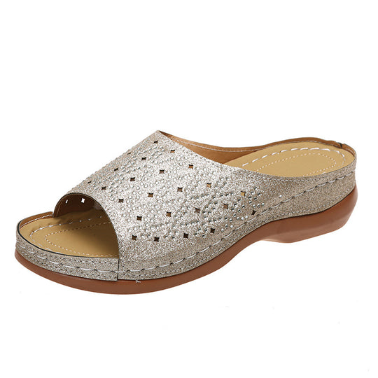 Damen Clogs mit perforiertem Obermaterial und ergonomischer Fußbettung R&B
